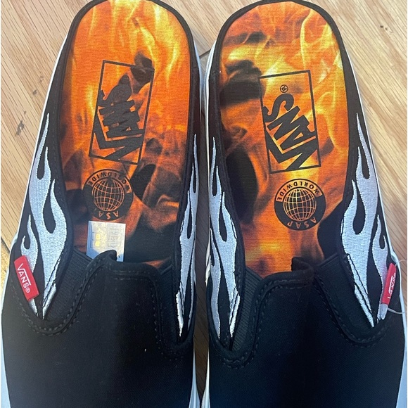 VANS Classic Slip On ASAP Worldwide (Black White) - Picture 9 of 12